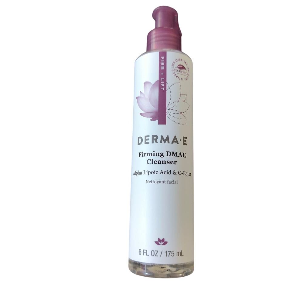 Derma-E Firming DMAE Cleanser Lipoic Acid & Vit C Ester 6 fl oz EXP 03/23 NEW